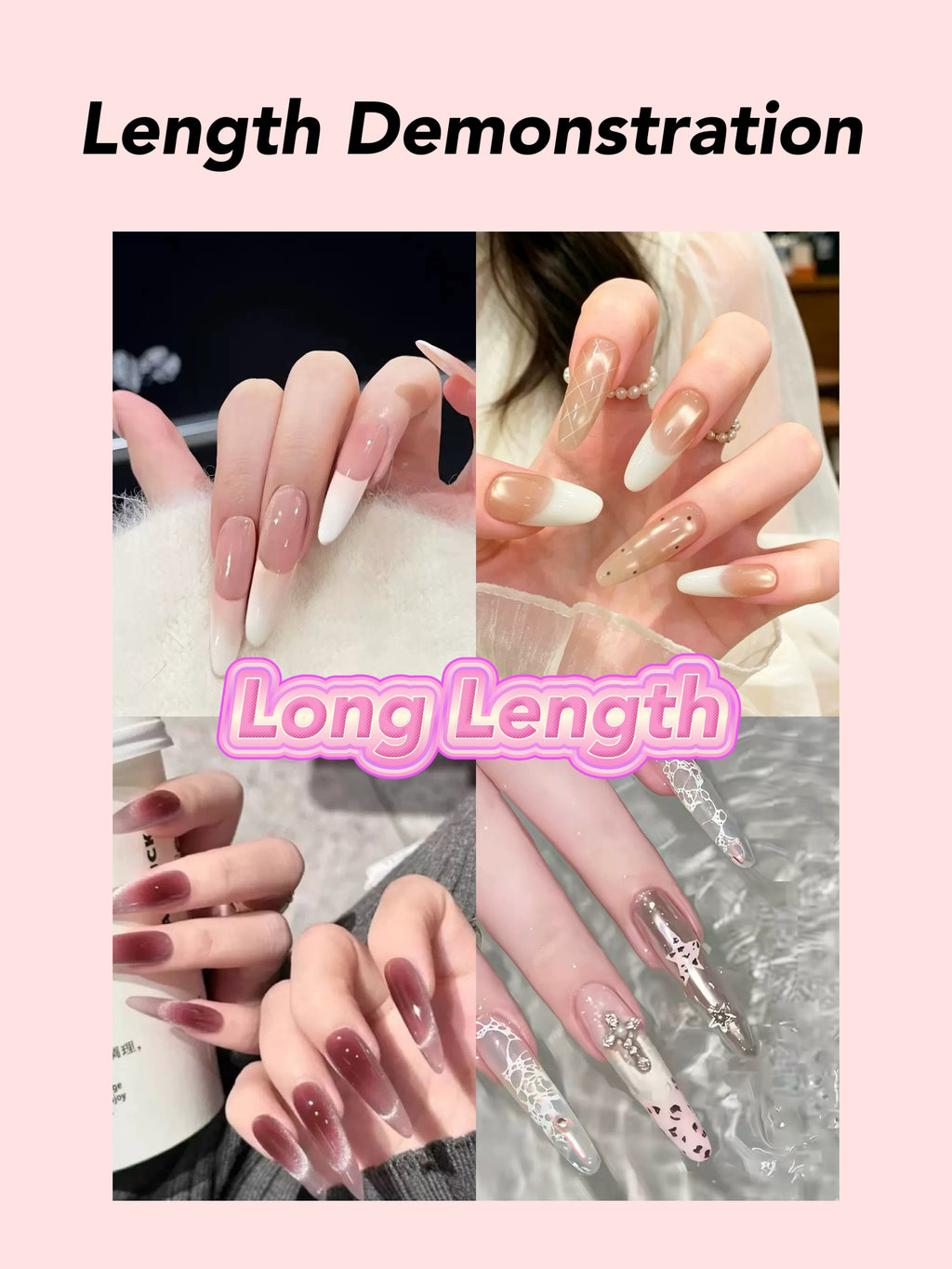 Sisi DIY Press On Nails Lucky Scoops