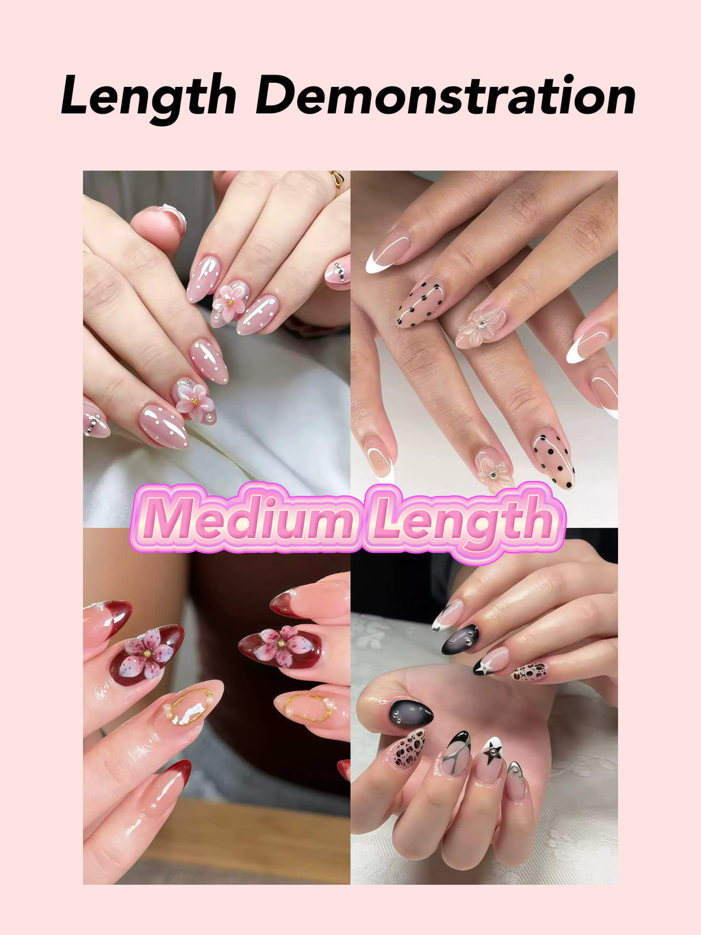Sisi DIY Press On Nails Lucky Scoops
