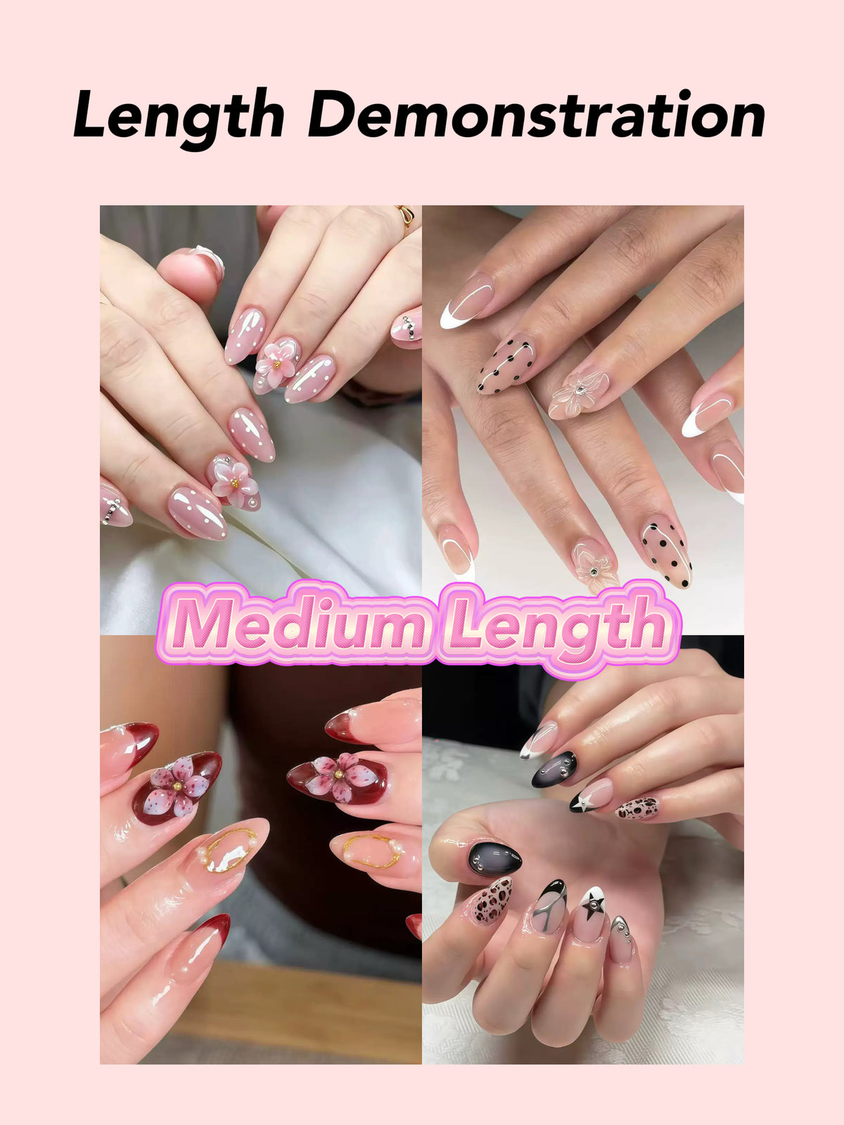 Sisi DIY Press On Nails Lucky Scoops