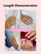 Sisi DIY Press On Nails Lucky Scoops